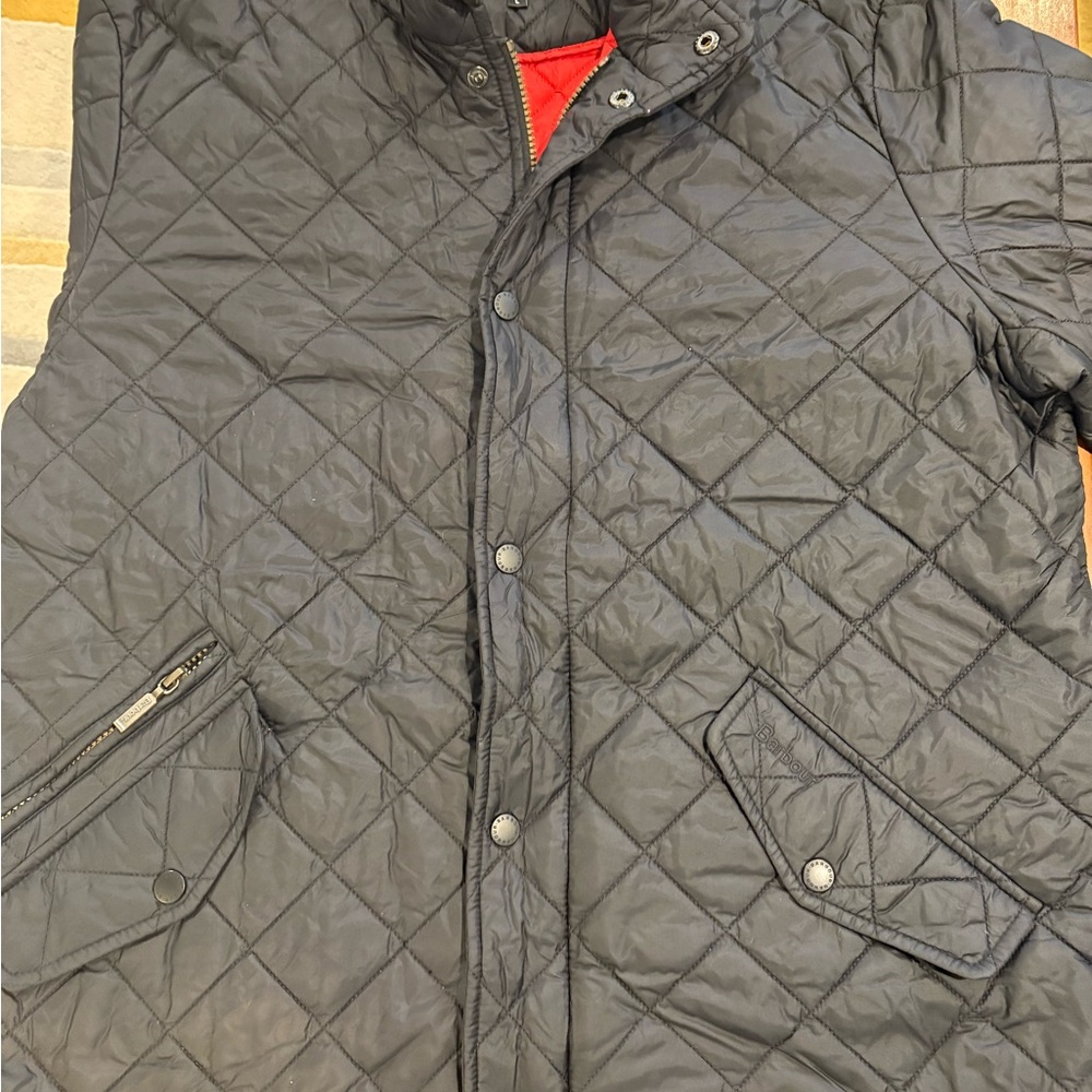 Barbour Black Quilted Jacket - Picture 3 of 5
